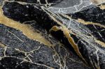 Kusový koberec Gloss 529A 82 3D mramor black/grey - 200x290 cm
