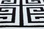 Kusový koberec Gloss 6776 85 greek black/ivory - 180x270 cm