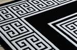 Kusový koberec Gloss 6776 85 greek black/ivory - 200x290 cm