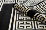 Kusový koberec Gloss 6776 86 greek black/gold - 120x170 cm