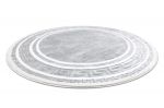 Kusový koberec Gloss 2813 27 greek grey kruh - 120x120 (průměr) kruh cm