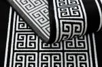 Běhoun Gloss 6776 85 greek black/ivory - 60x300 cm