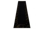 Běhoun Gloss 408C 86 geometric black/gold - 80x200 cm