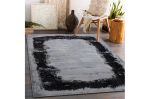 Kusový koberec Core A004 Frame black/light grey - 120x170 cm