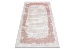 Kusový koberec Core A004 Frame beige/pink - 160x220 cm
