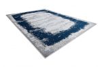Kusový koberec Core A004 Frame blue/grey - 140x190 cm