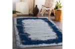 Kusový koberec Core A004 Frame blue/grey - 80x150 cm
