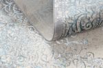 Kusový koberec Core W7161 Vintage rosette blue/cream and grey - 120x170 cm