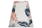 Kusový koberec Botanic 65240 Flamingo grey - 117x170 cm