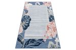 Kusový koberec Botanic 65240 Flamingo navy - 78x150 cm