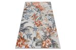 Kusový koberec Botanic 65262 flowers grey - 137x190 cm