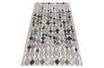 Kusový koberec Cooper Sisal Diamonds 22217 ecru/black - 160x220 cm