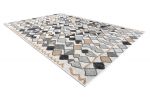 Kusový koberec Cooper Sisal Diamonds 22217 ecru/black - 160x220 cm