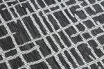 Kusový koberec Sion Sisal Trellis 22144 black/ecru - 80x150 cm