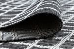 Kusový koberec Sion Sisal Trellis 22144 black/ecru – na ven i na doma - 200x290 cm