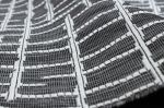 Kusový koberec Sion Sisal Trellis 22144 black/ecru – na ven i na doma - 200x290 cm