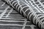 Kusový koberec Sion Sisal Trellis 22144 black/ecru - 80x150 cm