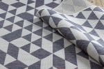 Kusový koberec Sion Sisal Triangles 22373 ecru/blue-pink - 160x220 cm