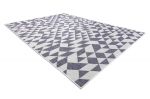 Kusový koberec Sion Sisal Triangles 22373 ecru/blue-pink - 200x290 cm