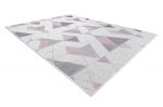 Kusový koberec Sion Sisal Triangles 3006 ecru/pink - 160x220 cm