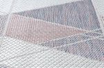 Kusový koberec Sion Sisal Triangles B3006A ecru/pink – na ven i na doma - 200x290 cm