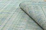 Kusový koberec Sion Sisal Aztec 22184 green/blue/ecru - 180x270 cm