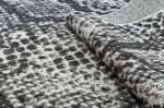 Kusový koberec Sion Sisal Snake`s skin 22162 ecru/black - 180x270 cm