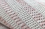 Kusový koberec Sion Sisal Labirinth 22376 pink/ecru - 180x270 cm