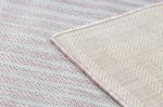 Kusový koberec Sion Sisal Labirinth 22376 pink/ecru - 140x190 cm