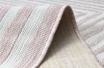 Kusový koberec Sion Sisal Labirinth 22376 pink/ecru - 160x220 cm