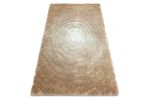 Kusový koberec Flim 008-B1 Circles beige - 80x150 cm