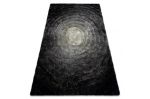 Kusový koberec Flim 008-B2 Circles grey - 120x160 cm