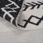 Kusový koberec Deuce Edie Recycled Rug Monochrome/Black - 120x170 cm