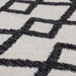 Kusový koberec Deuce Teo Recycled Rug Black - 80x150 cm