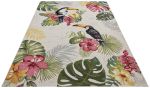Kusový koberec Flair 105608 Tropical Dream Creme Multicolored - 80x165 cm