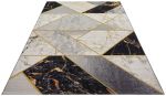 Kusový koberec Flair 105610 Noble Black Grey Gold - 80x165 cm