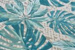 Kusový koberec Flair 105618 Tropical Leaves Turqouise - 200x285 cm
