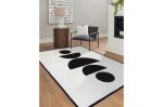 Kusový koberec Mode 8598 geometric cream/black - 200x290 cm