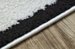 Kusový koberec Mode 8598 geometric cream/black - 140x190 cm