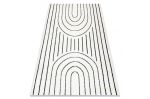 Kusový koberec Mode 8494 geometric cream/black - 180x270 cm