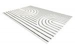 Kusový koberec Mode 8494 geometric cream/black - 180x270 cm