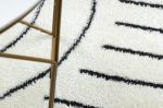 Kusový koberec Mode 8494 geometric cream/black - 180x270 cm