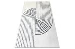 Kusový koberec Mode 8587 geometric cream/black - 200x290 cm