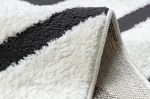 Kusový koberec Mode 8631 geometric cream/black - 120x170 cm