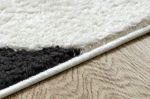 Kusový koberec Mode 8631 geometric cream/black - 120x170 cm