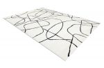 Kusový koberec Mode 8522 abstract cream/black - 80x150 cm