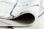 Kusový koberec Mode 8522 abstract cream/black - 80x150 cm