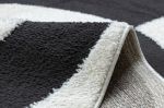 Kusový koberec Mode 8531 abstract cream/black - 160x220 cm
