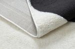 Kusový koberec Mode 8531 abstract cream/black - 80x150 cm