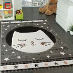 Dětský kusový koberec Smart Kids 22412 Grey - 120x180 cm